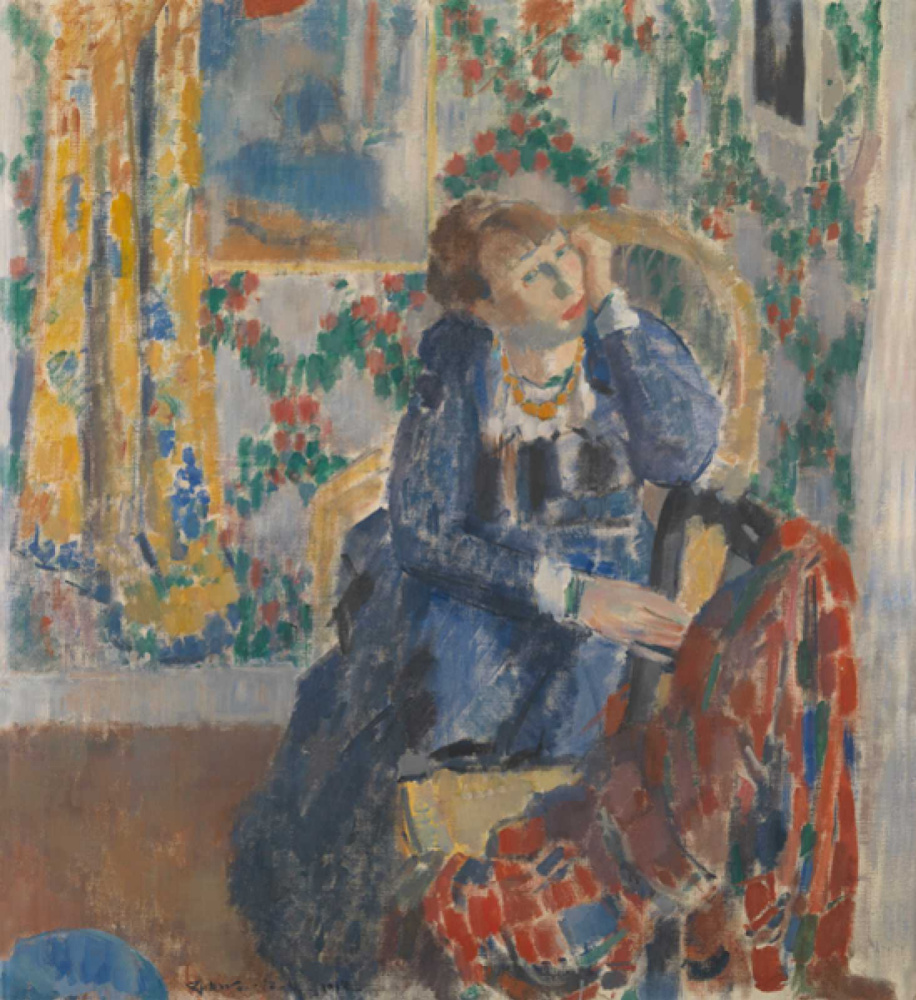 Rik Wouters. Woman with a yellow necklace