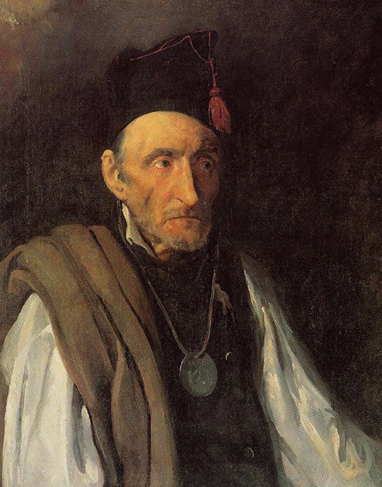 Théodore Géricault. Insane, imagining himself commander