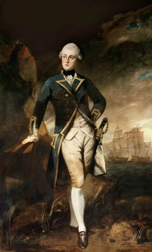 Joshua Reynolds. Portrait of Captain Robert Manners