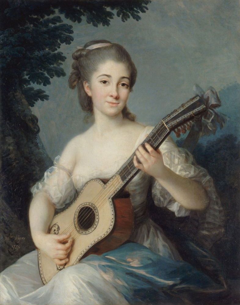 Elizabeth Vigee Le Brun. Portrait of Marie-Louise de Robien