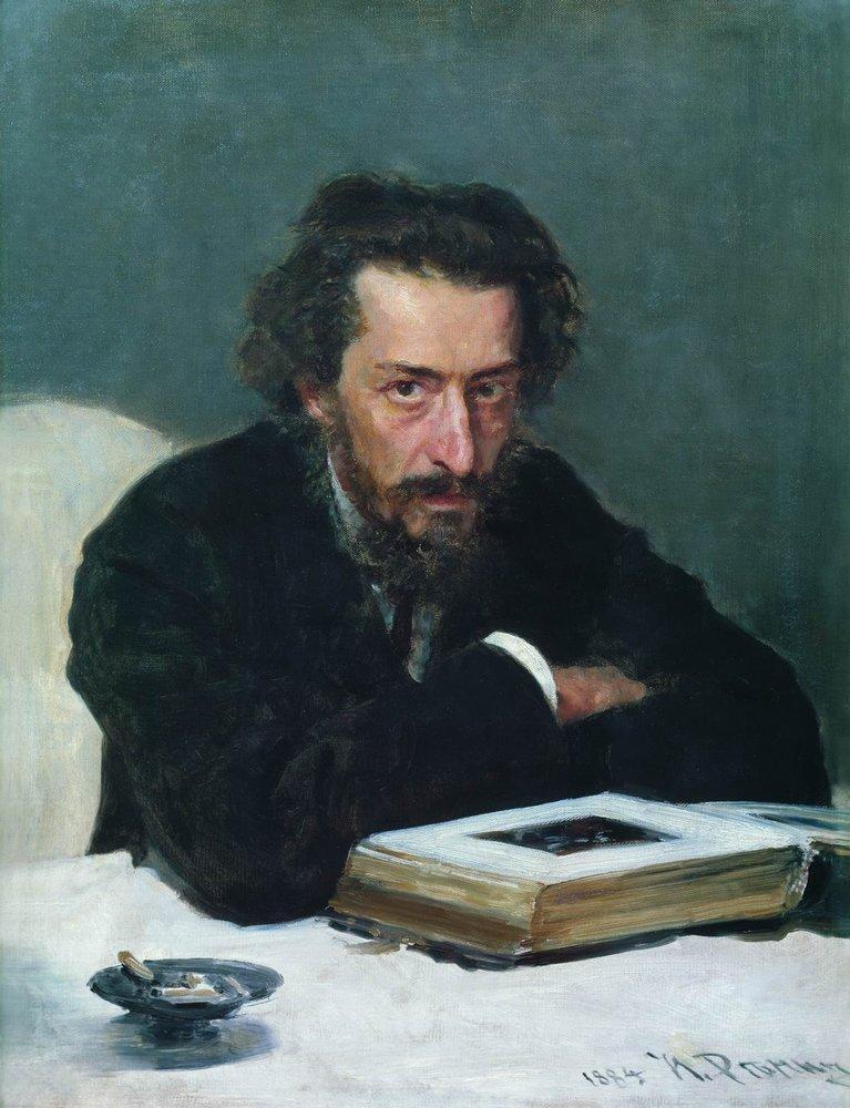 Ilya Efimovich Repin. Portrait of composer P. I. Blaramberg