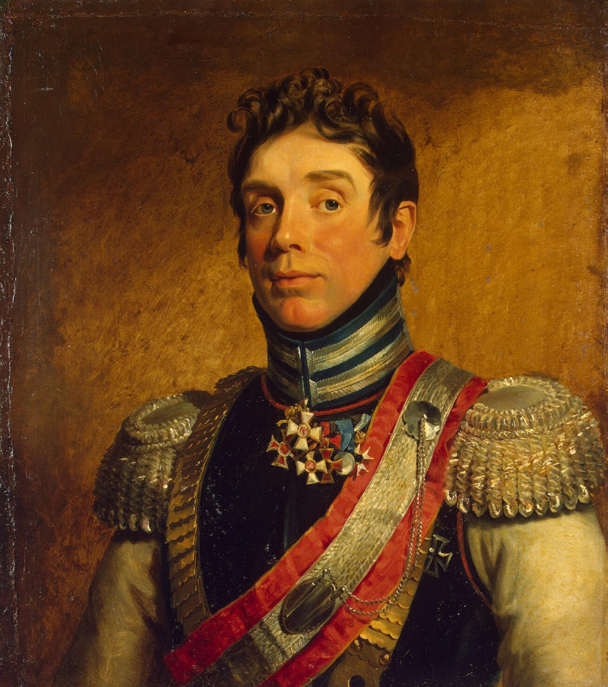 George Dow. Portrait of Karl Vasilyevich Budberg