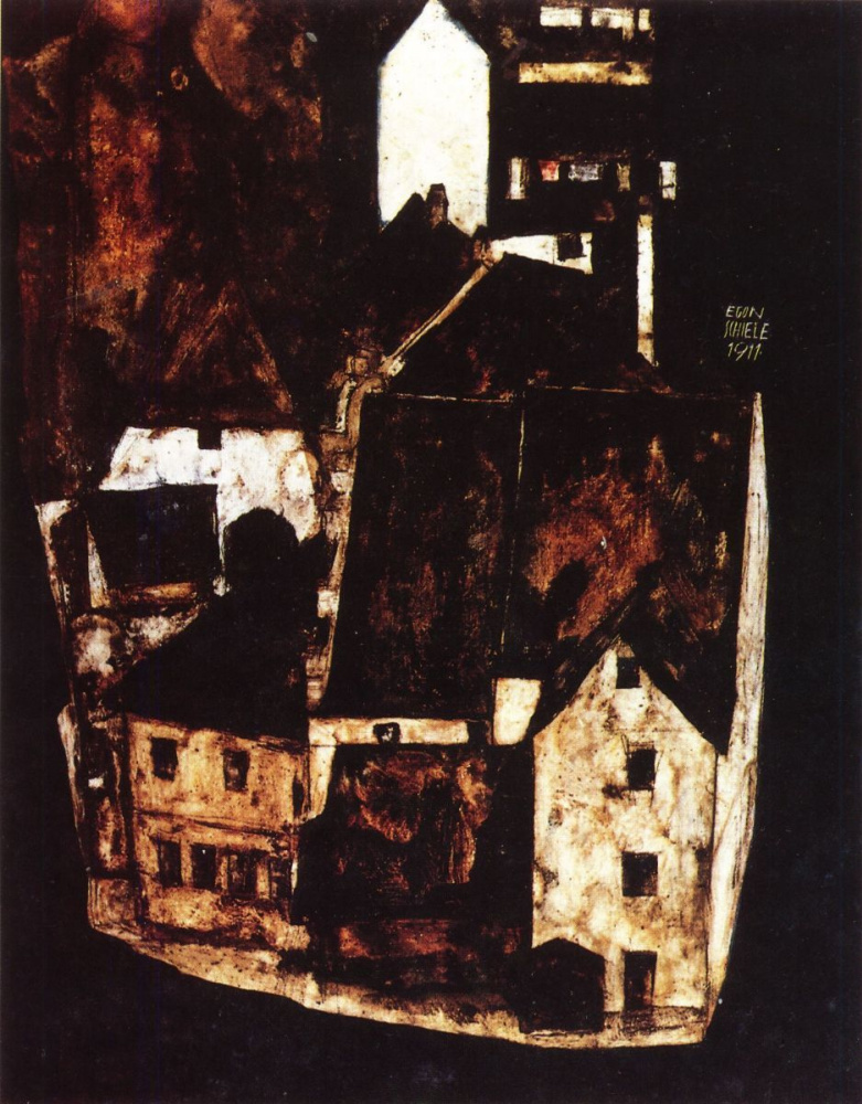 Egon Schiele. Dead city