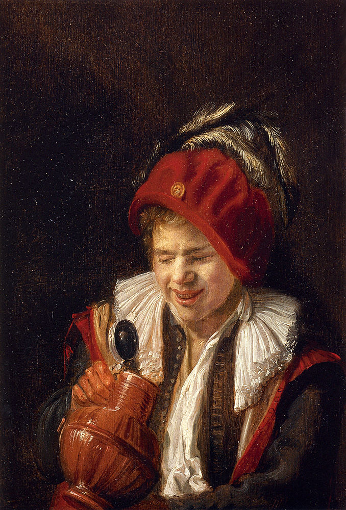 Judith Leyster. Junger Mann mit einem Tonkrug