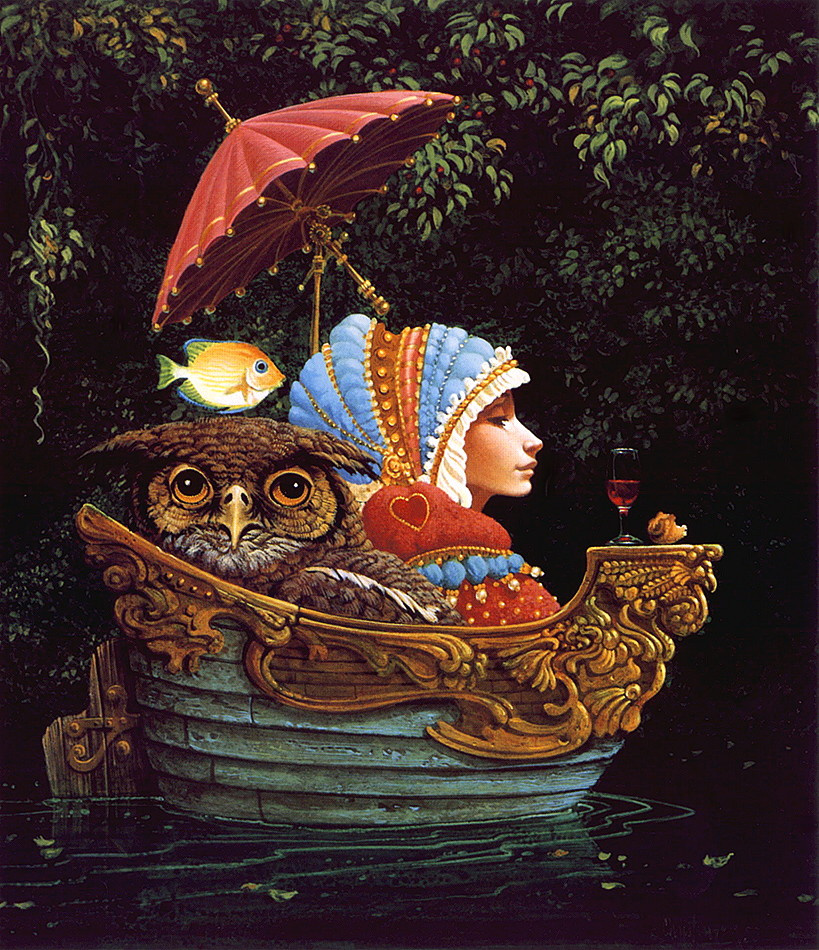 James Christensen. Owl