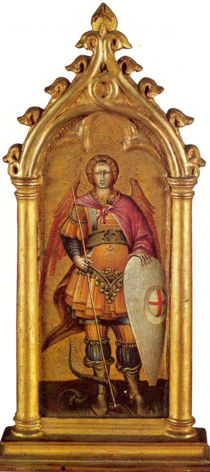 Giovanni di Paolo. The Archangel Michael