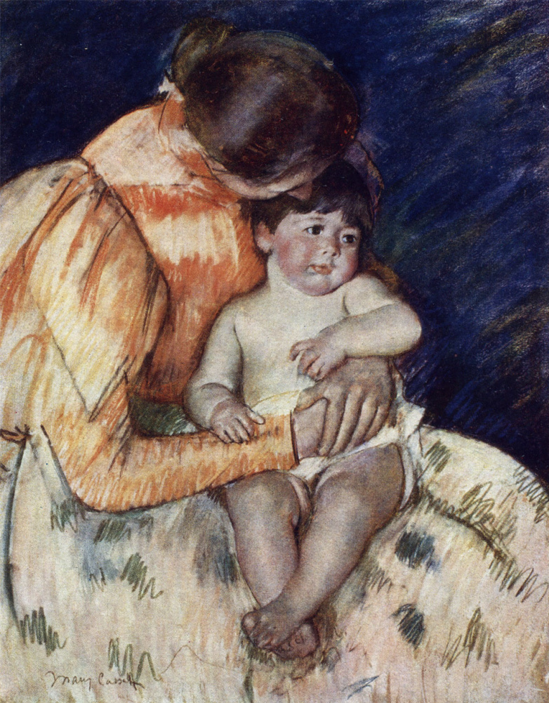 Mary Cassatt. The Mother and Child