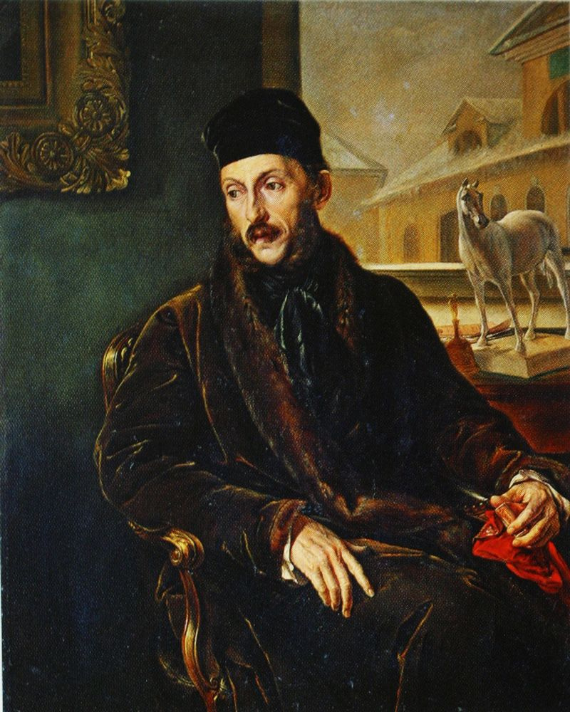 Vasily Andreevich Tropinin. Retrato de Dmitry Petrovich Voeikov