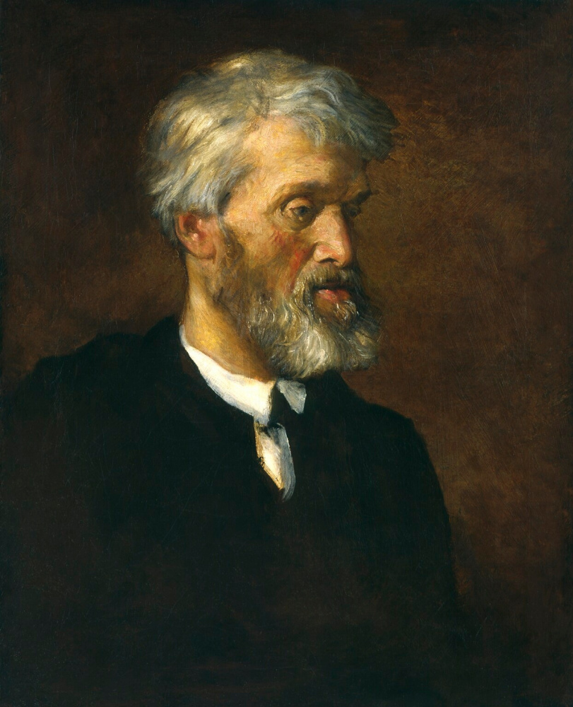 George Frederick Watts. Portrait of the writer Thomas Carlyle