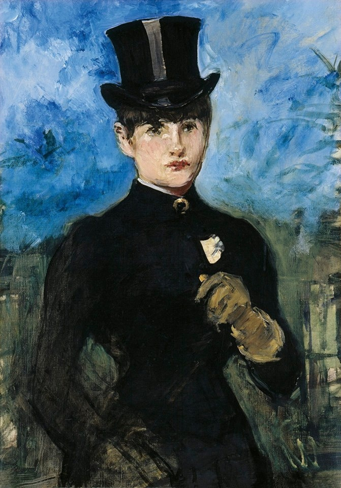 Edouard Manet. Jinete, cara llena