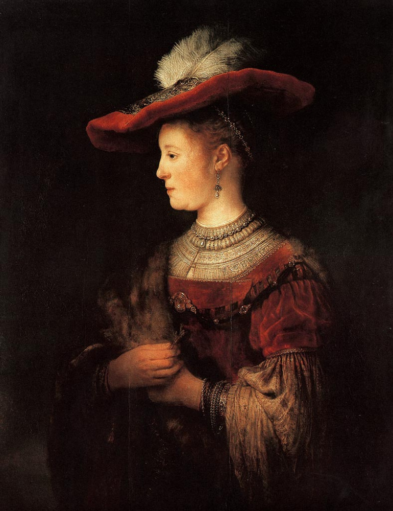 Rembrandt Harmenszoon van Rijn. Portrait Of Saskia (Saskia Young)