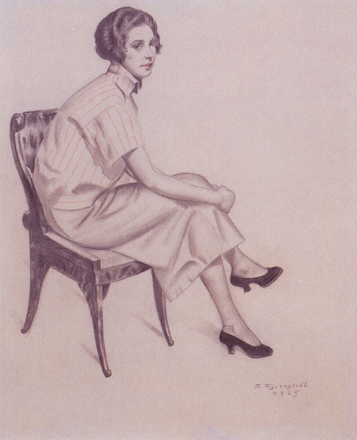 Boris Kustodiev. Portrait Yevdokimova