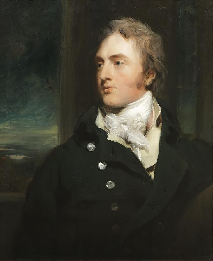 Thomas Lawrence. Portrait of sir George of Cornwall, 3rd baronet MOKAS Court