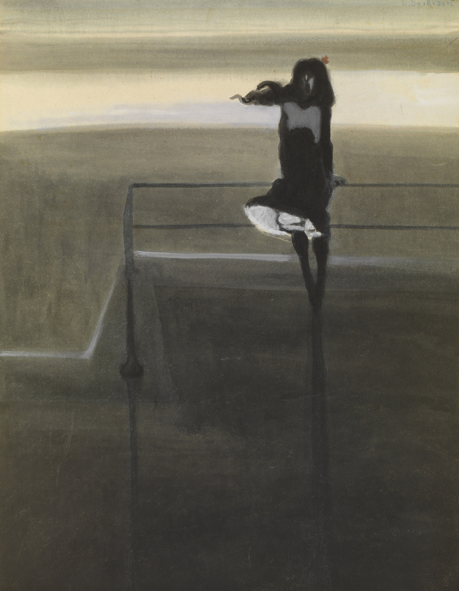 Buy a digital copy: Leon Spilliaert - Coup de vent, Oostende