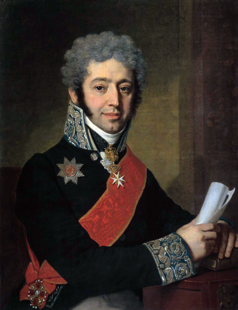 Vladimir Borovikovsky. Portrait of Prince Alexei Dolgoruky