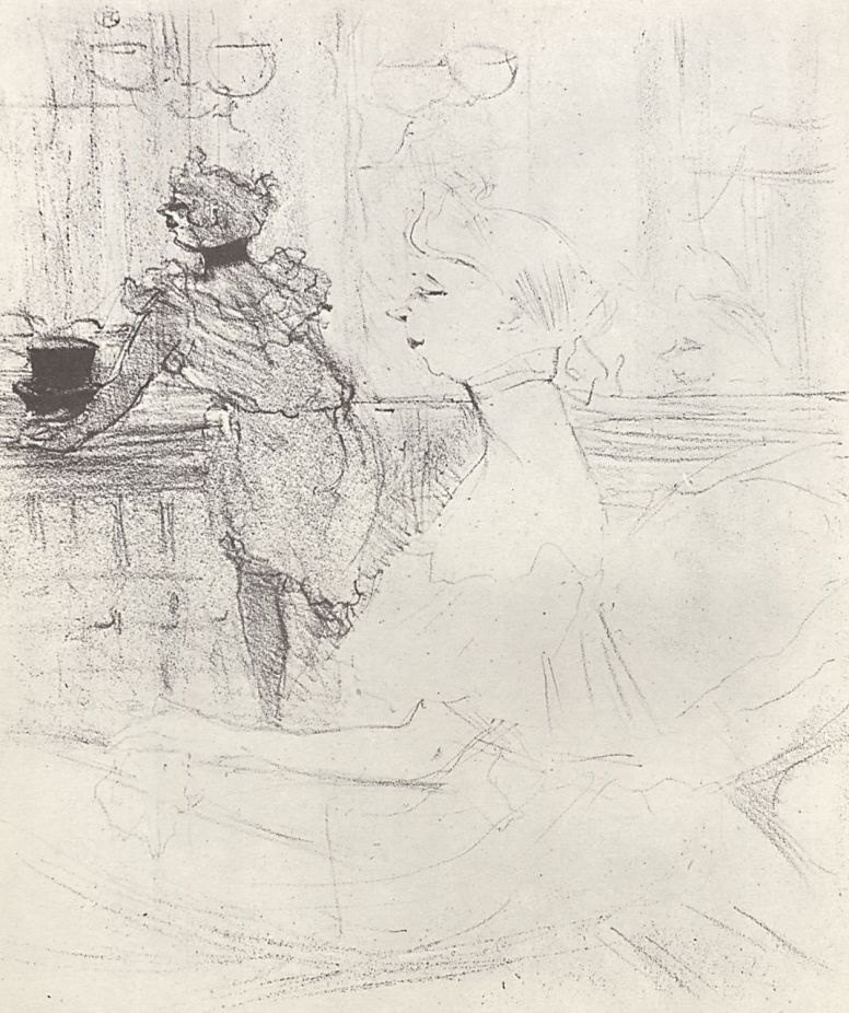 Henri de Toulouse-Lautrec. Perchatochnaya
