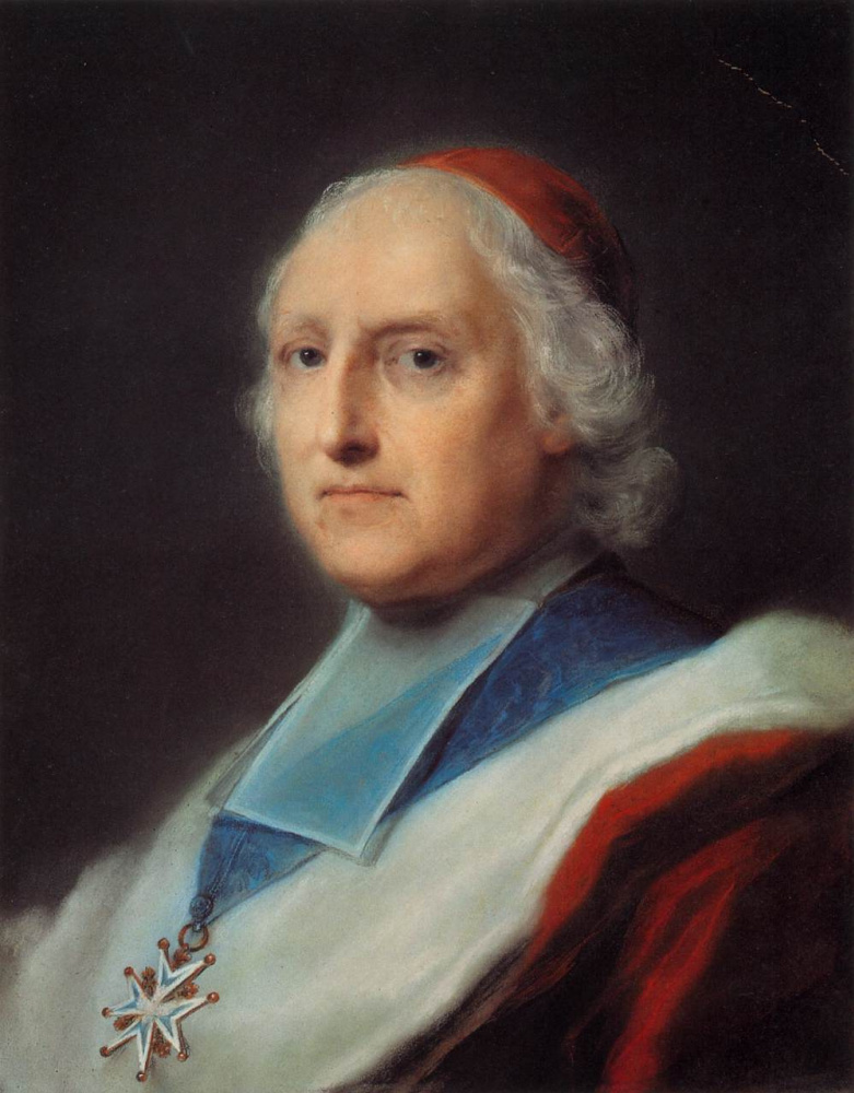 Rosalba Carriera (Carrera). Cardinal Melchior de Polignac