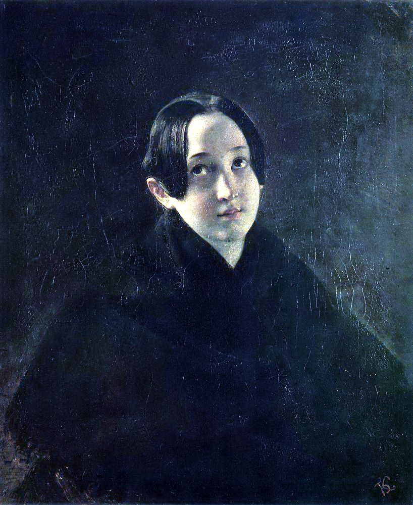 Portrait of E. I. Durnovo, wife of artist T. I. Durnova