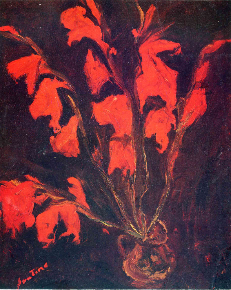 Chaim Soutine. Red gladioli