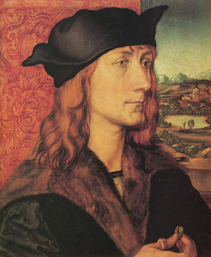 Albrecht Dürer. Portrait Of Hans Tohere