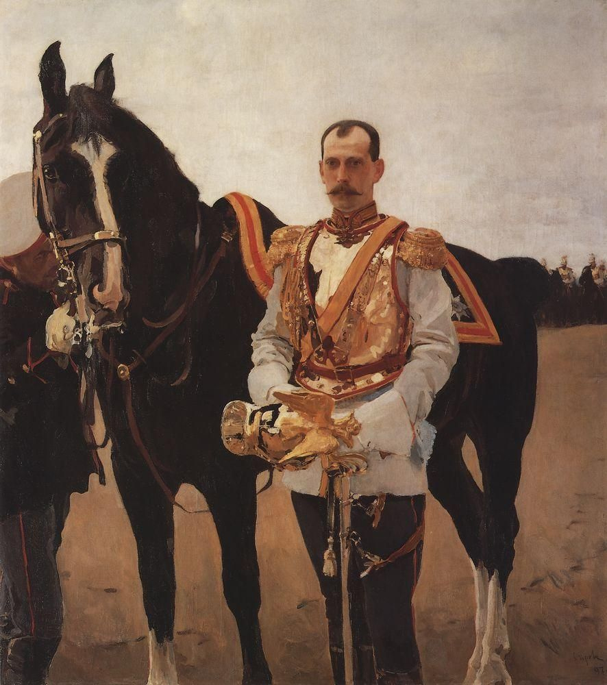 Valentin Aleksandrovich Serov. Portrait of Grand Duke Paul Alexandrovich