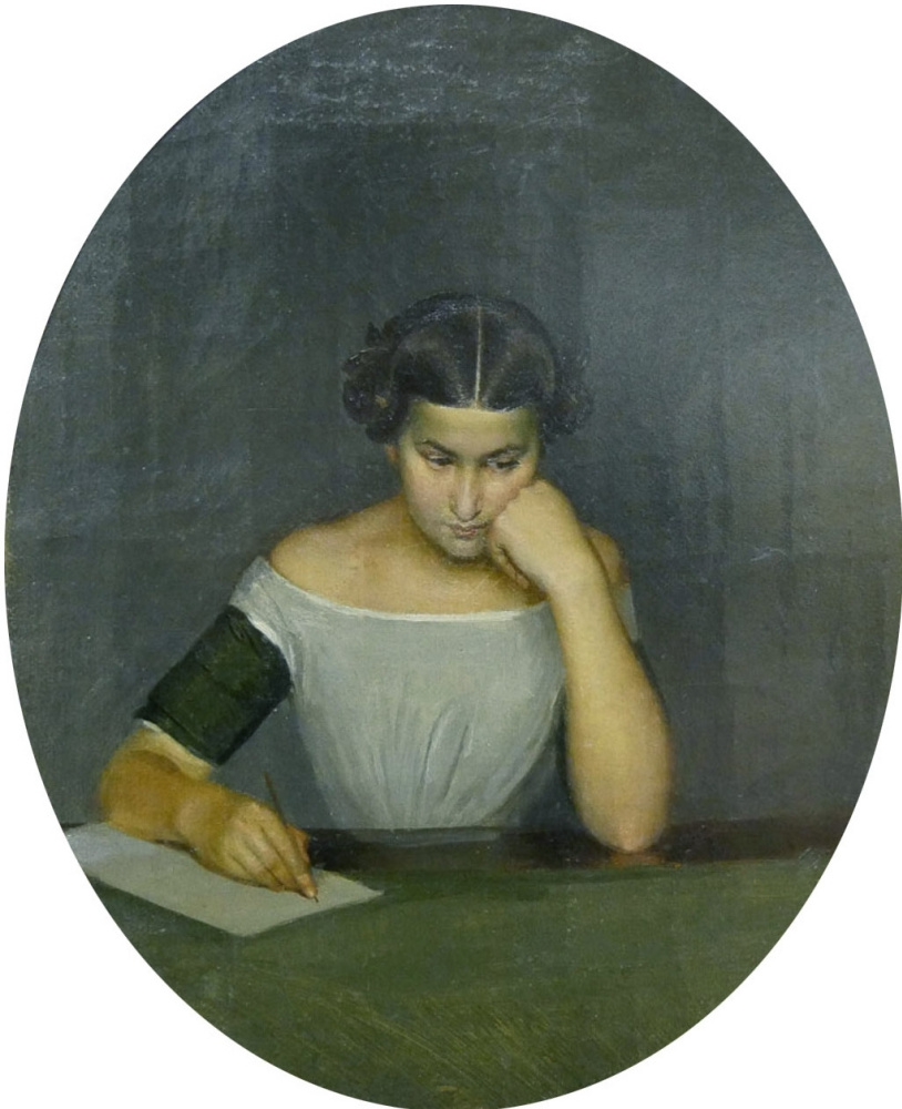 Pavel Andreevich Fedotov. Portrait of Olga Zhdanovich