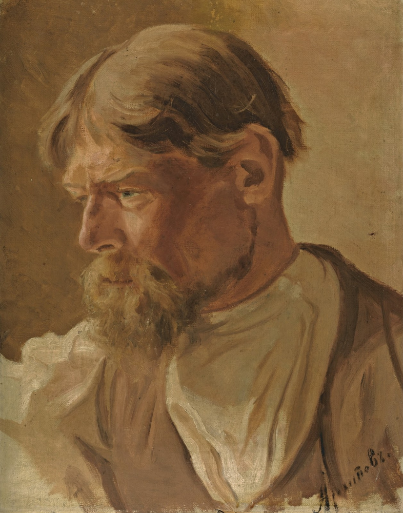 Abram Arkhipov. Portrait of a peasant