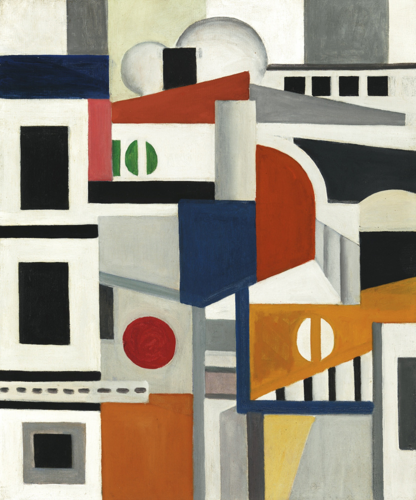 Fernand Leger. The Rooftops Of Paris