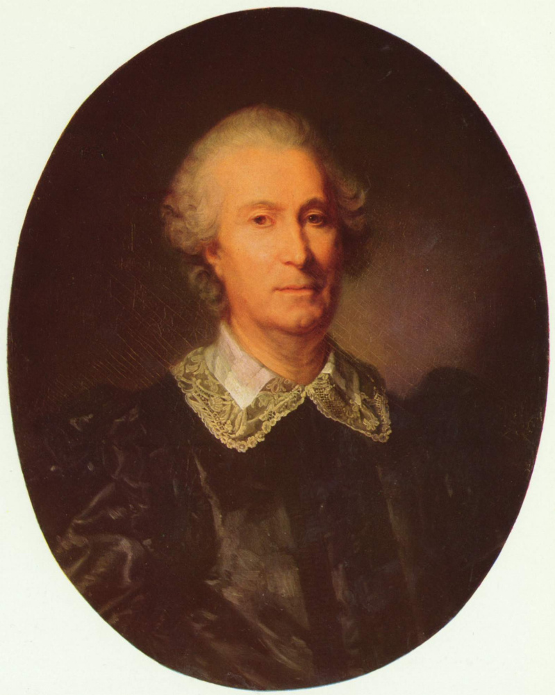 Jean-Baptiste Greuze. Portrait of Randon de Boisset.