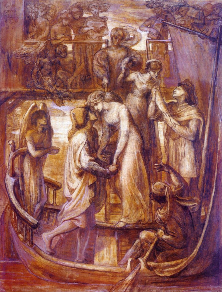 Dante Gabriel Rossetti. The love boat