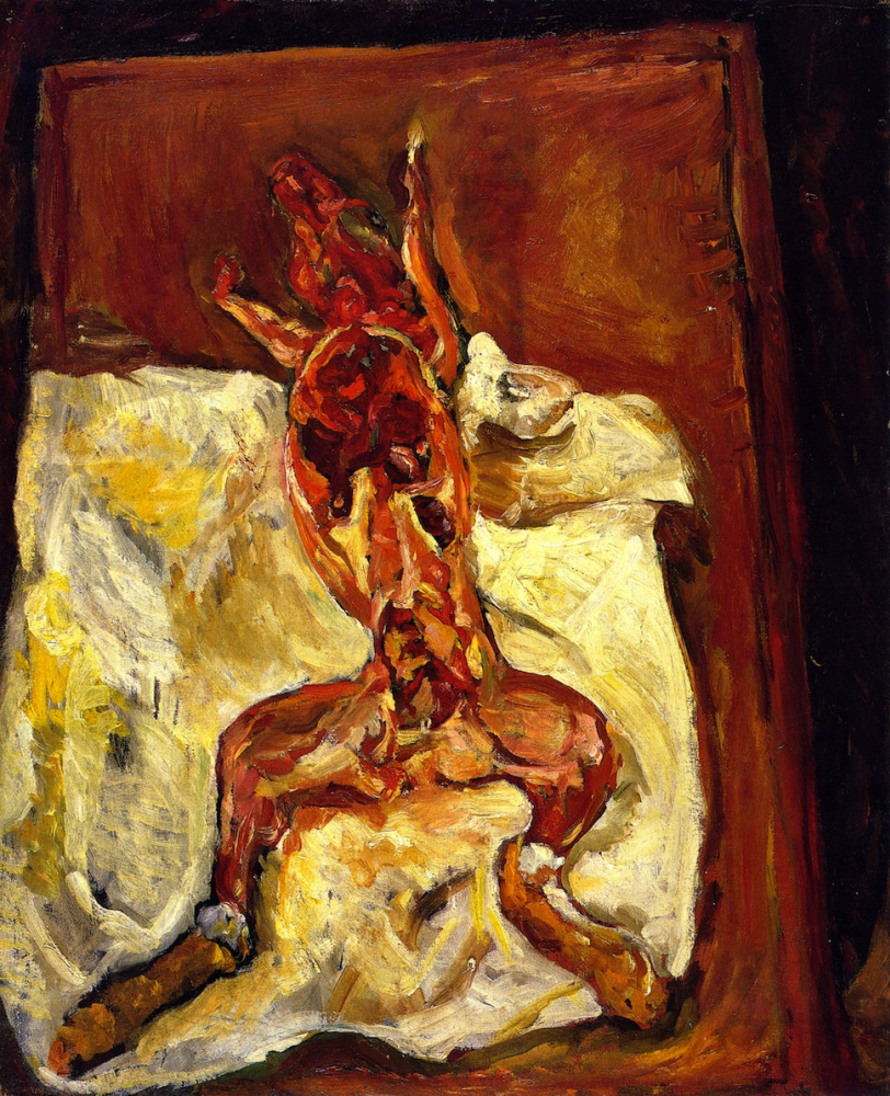 Chaim Soutine. Overeasy rabbit