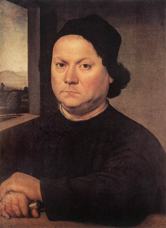 Lorenzo di Credi. Portrait Of Perugino