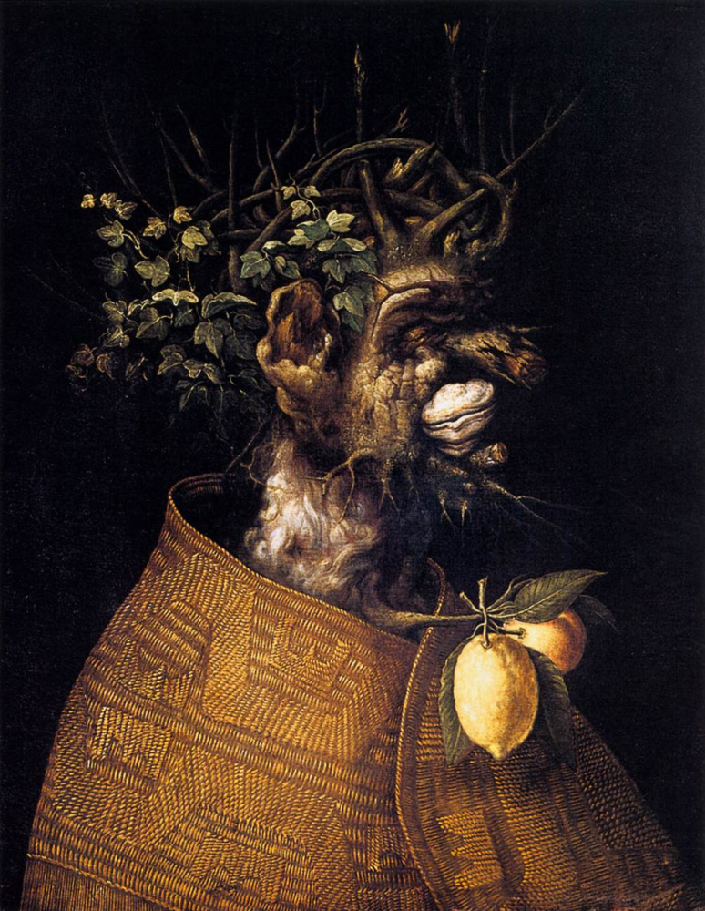 Giuseppe Arcimboldo. 4 seasons. Winter. Repeat series