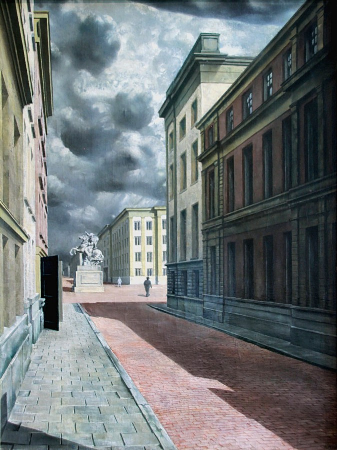 Karel Willinck. Calle con estiba