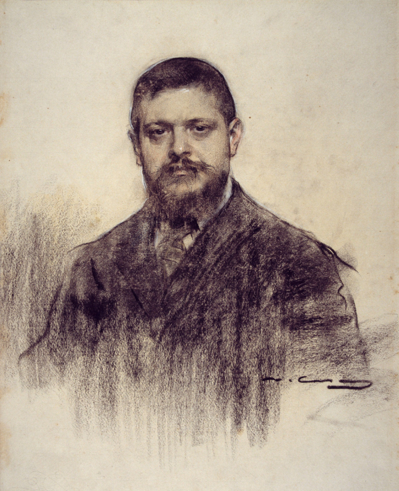Ramon Casas i Carbó. Portrait of Jaume Carnera