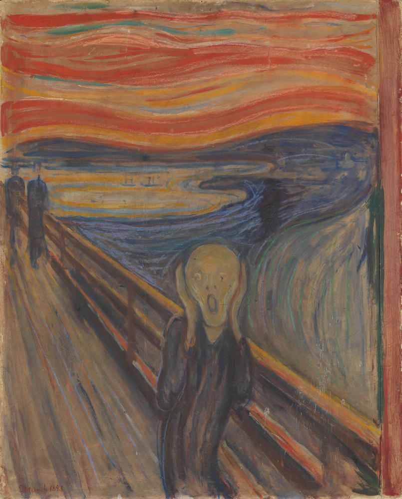 Edvard Munch. 尖叫声