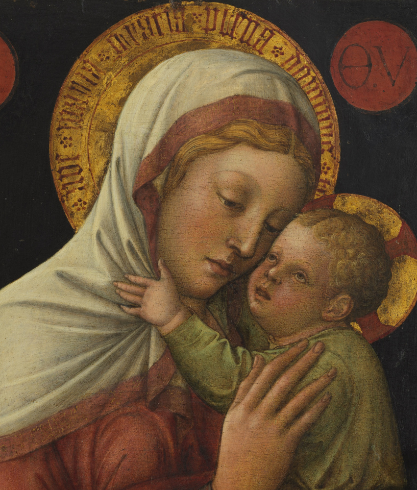 Jacopo Bellini. Madonna and Child. Fragment