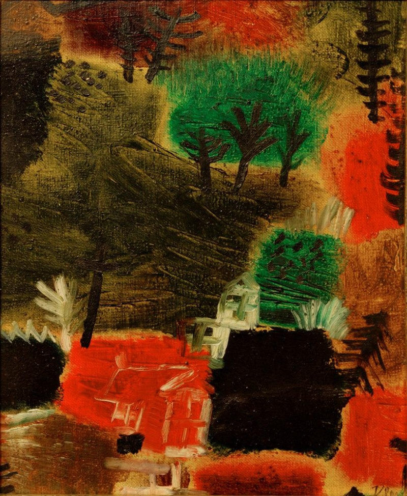 Paul Klee. The small landscape