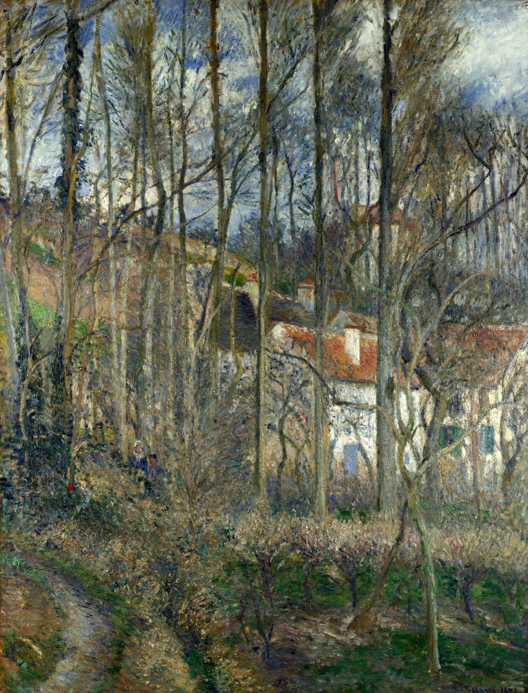 Camille Pissarro. Côte des Bœufs at L’Hermitage