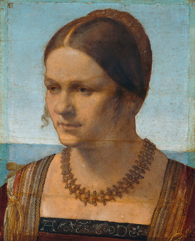 Albrecht Dürer. Portrait of a young Venetian woman