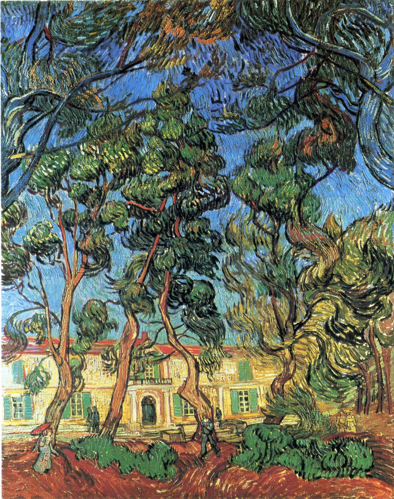 Vincent van Gogh. Hospital in Saint-Remy