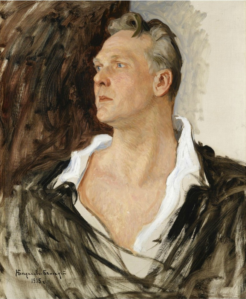 Nikolay Petrovich Bogdanov-Belsky. Porträt von Fyodor Shalyapin
