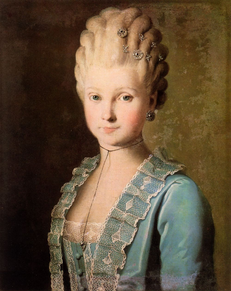 Karl Ludwig Johann Christinek. Female portrait