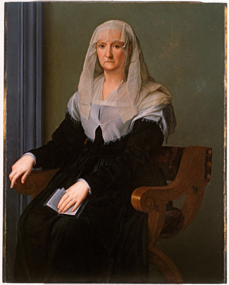 Agnolo Bronzino. Portrait of an Elderly Lady