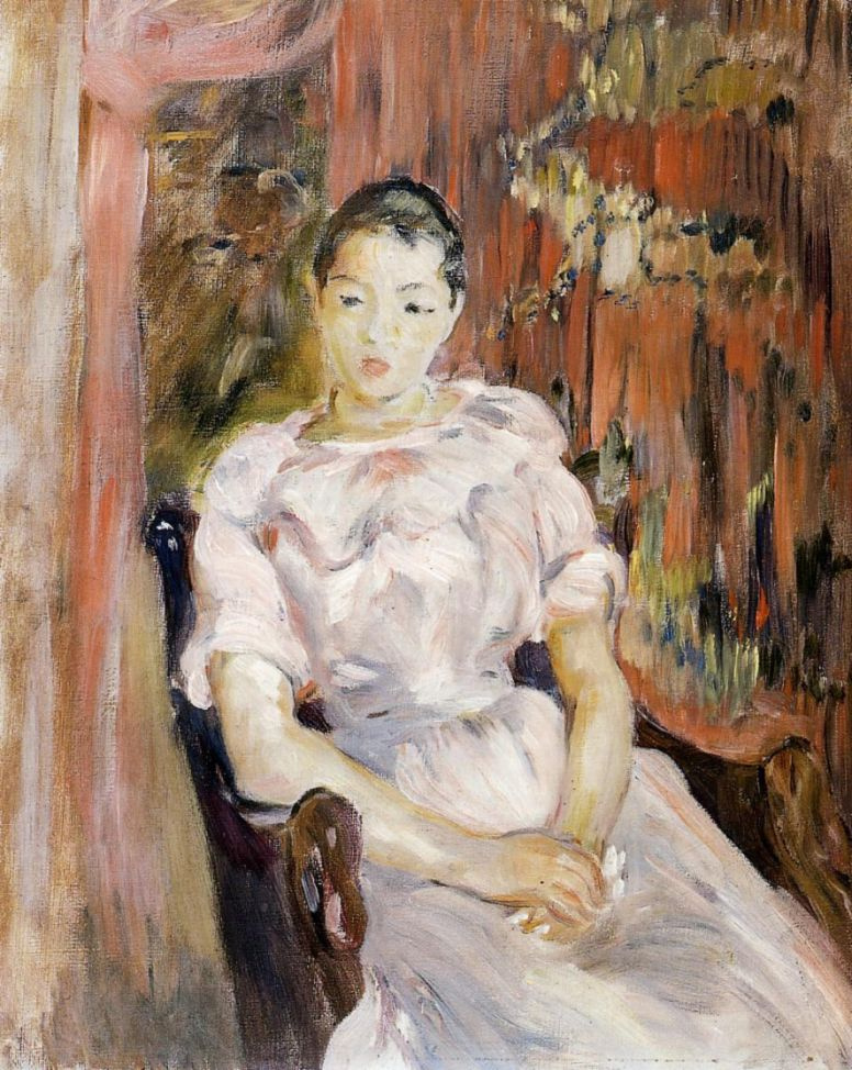 Berthe Morisot. Resting girl