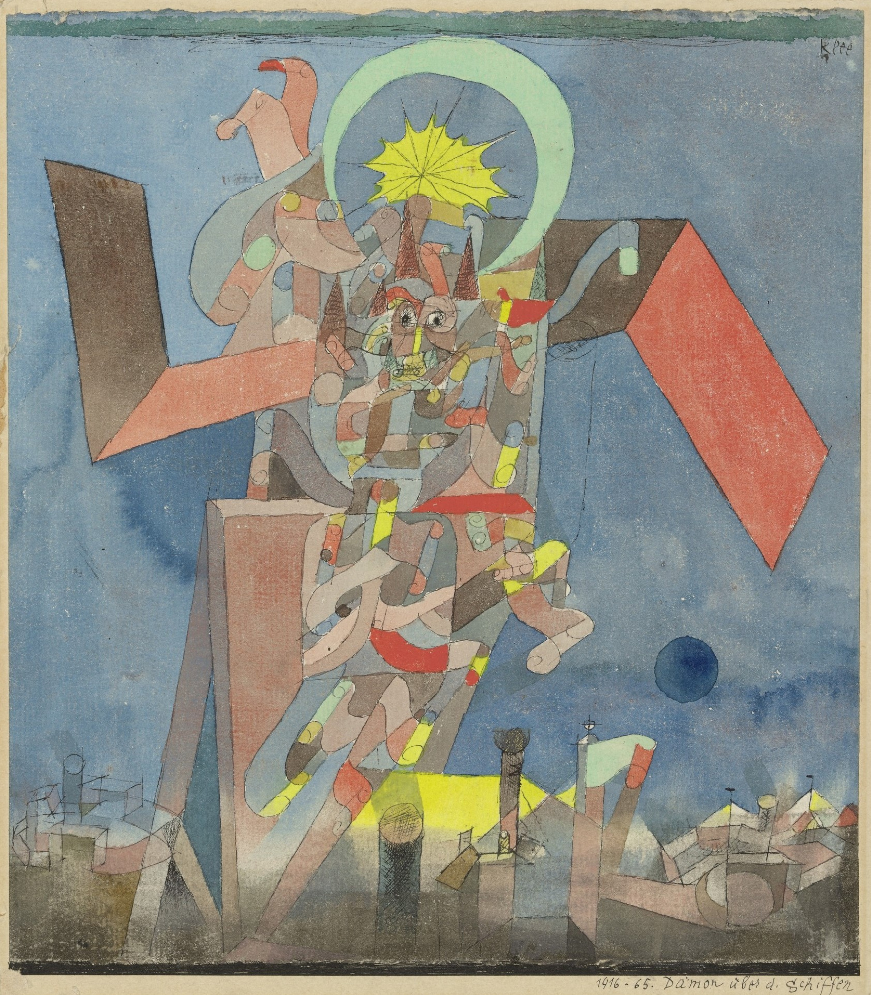 Buy a digital copy: Paul Klee - Demonio sobre barcos, New York