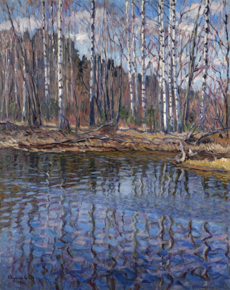 Nikolay Petrovich Bogdanov-Belsky. River landscape