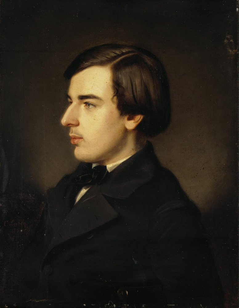 Karl Ivanovich Lash. Portrait of the eldest son of Herman
