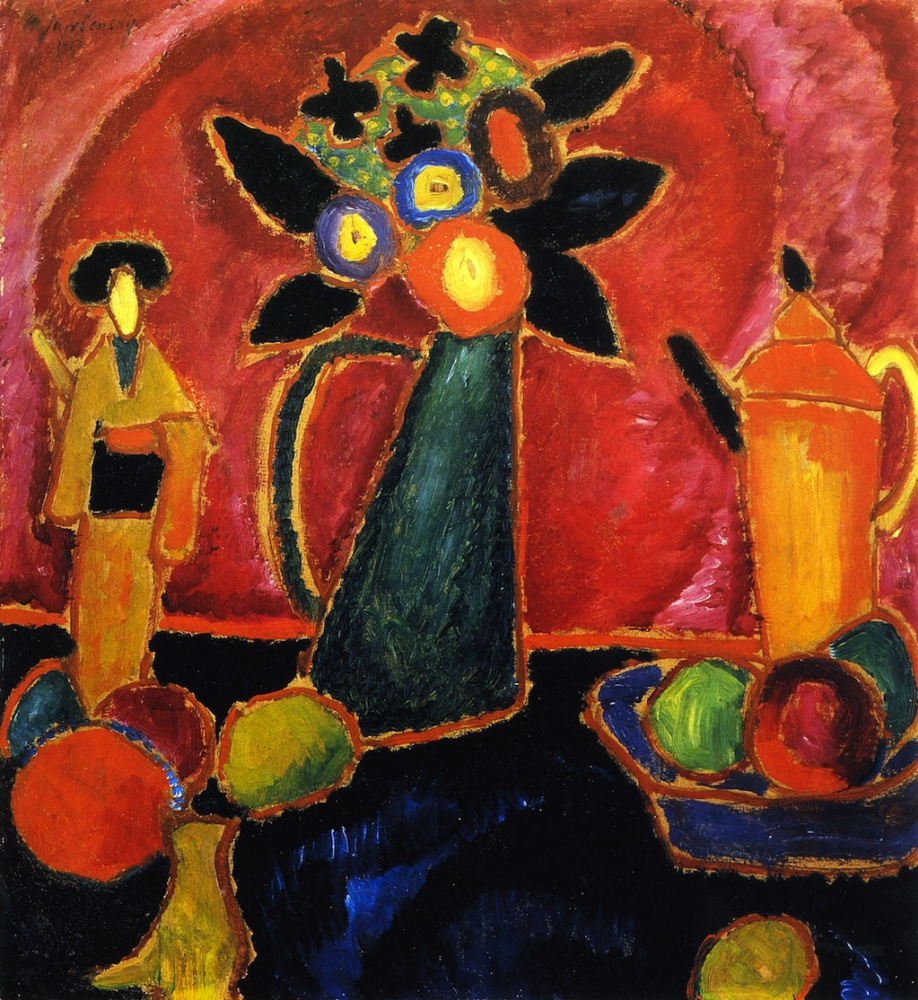 Alexej von Jawlensky. Japanese flowers