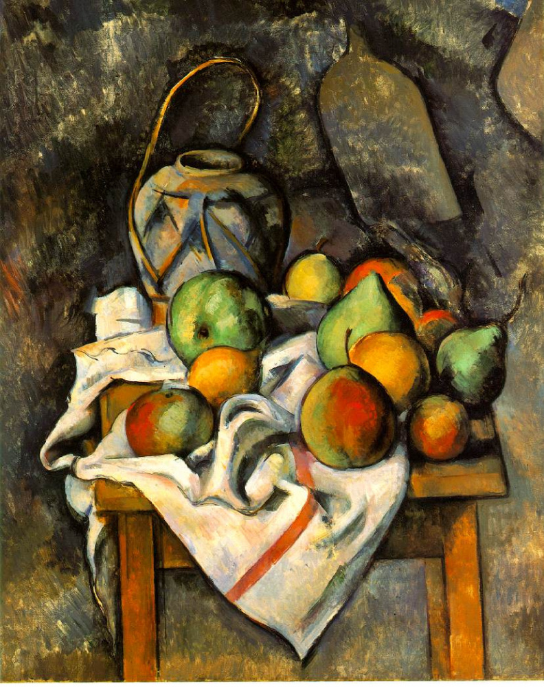 Paul Cezanne. Pot of ginger